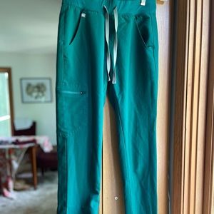 Figs Limited Edition Hunter Green XXS Tall Zamora Jogger Scrub Pant